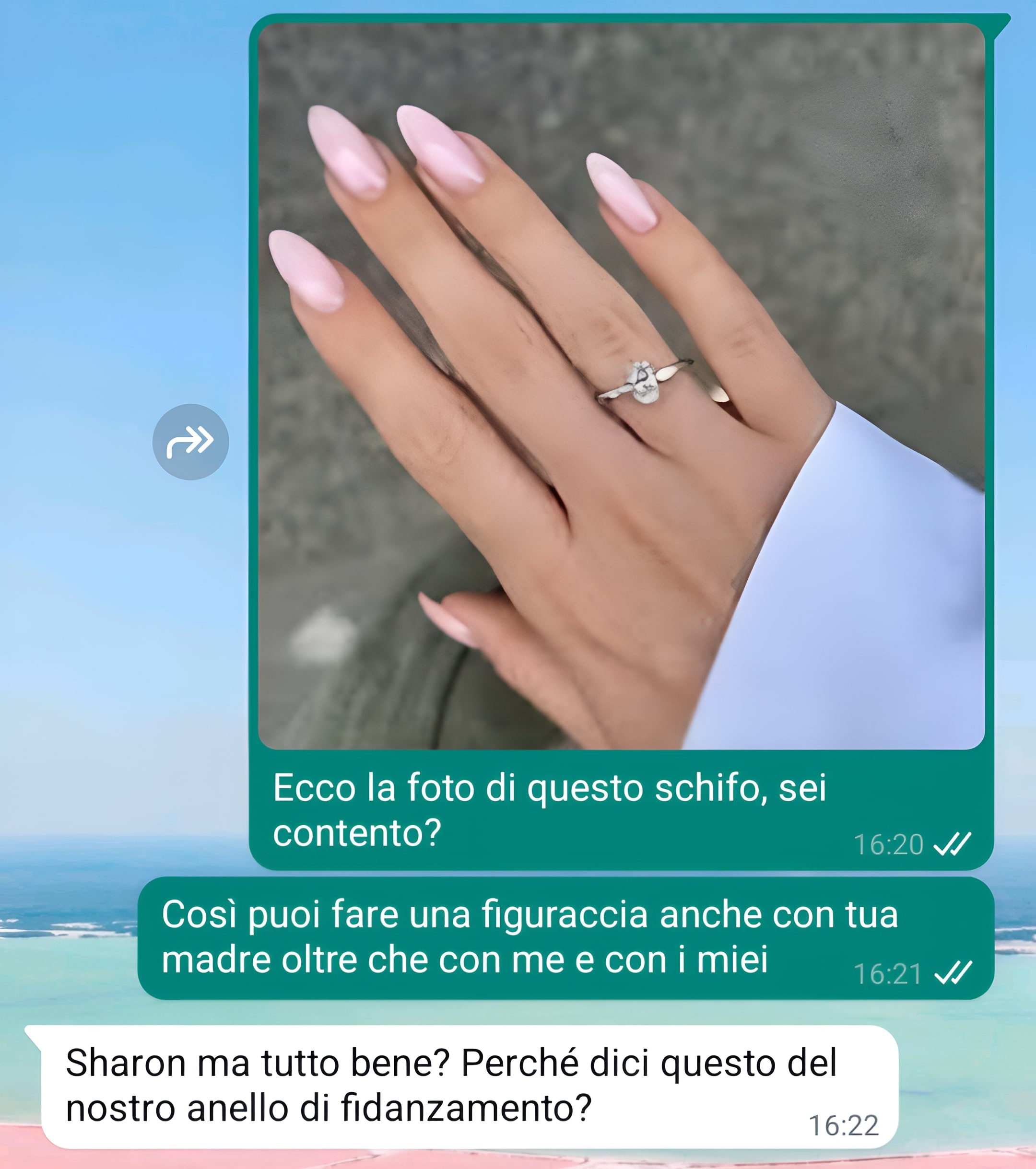 Sbagliare anello di fidanzamento